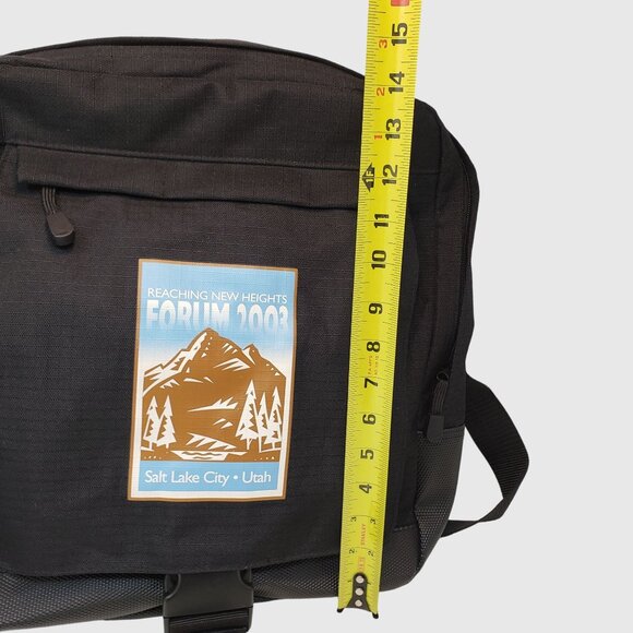 Vintage 2003 Forum Conference Shoulder Bag Salt Lake City Utah Messenger Bag - Picture 11 of 12